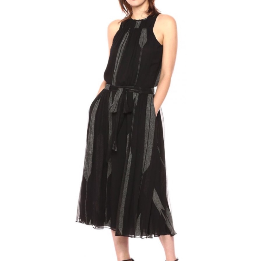 NWT Halston Heritage Sleeveless Maxi Dress